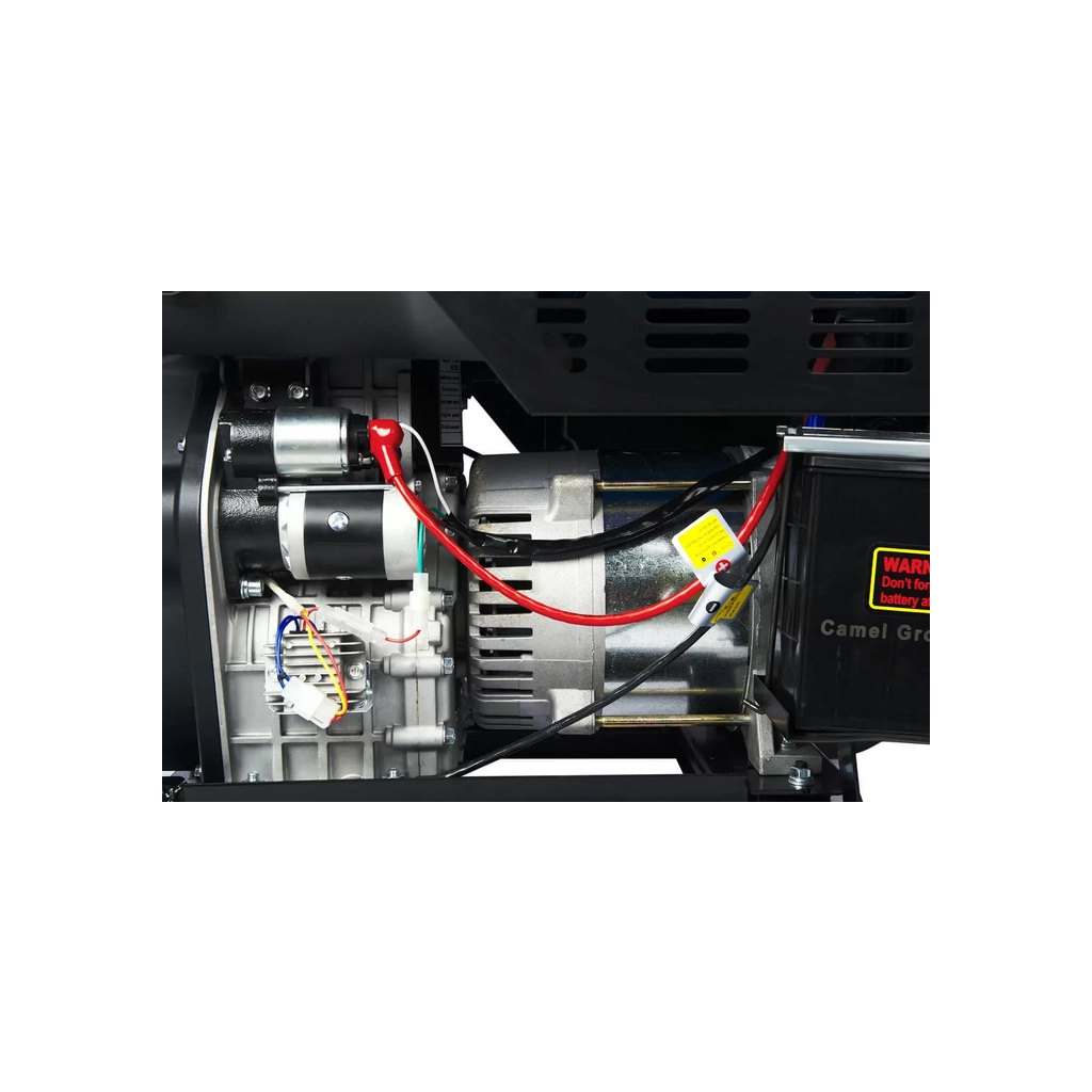 Генератор Enersol дизельний, 1-ф, 10 kW, двигун ES-110F, 3000 об/хв, вага 170 кг (SKD-10EBA) - зображення 11