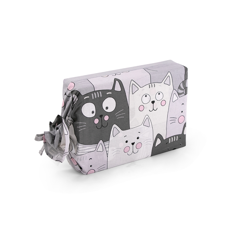 Постільна білизна Руно Grey Cat бязь набивна полуторний (1.114Б_Grey Cat) - зображення 9