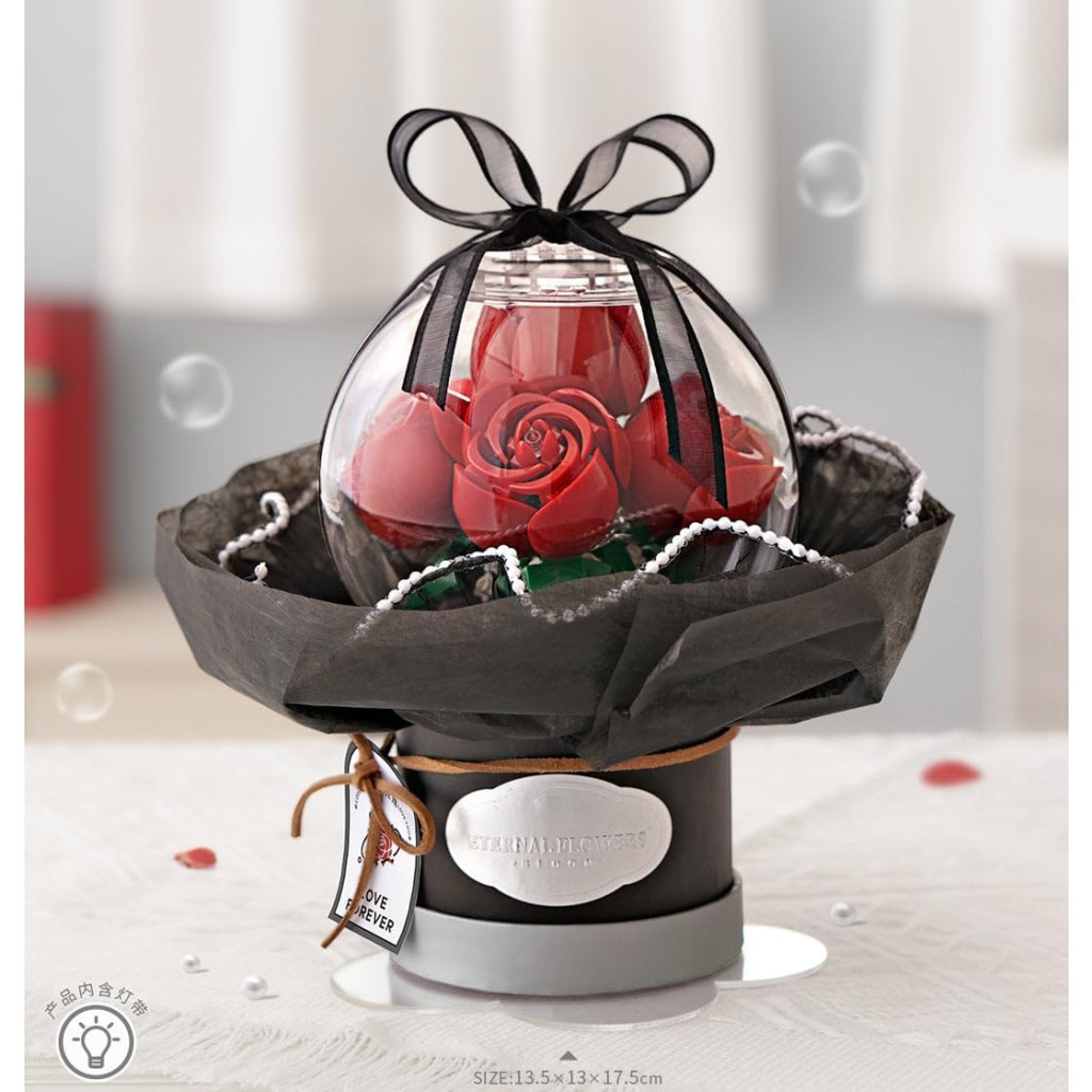 Конструктор LOZ mini букет троянд (1300) - зображення 4