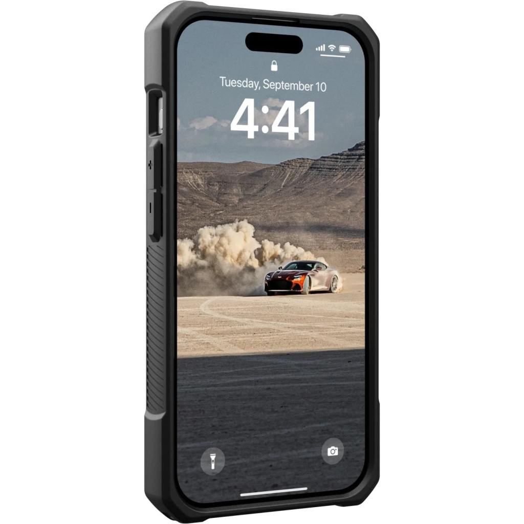 Чохол до мобільного телефона UAG Apple iPhone 15 Monarch, Kevlar Black (114289113940) - зображення 5