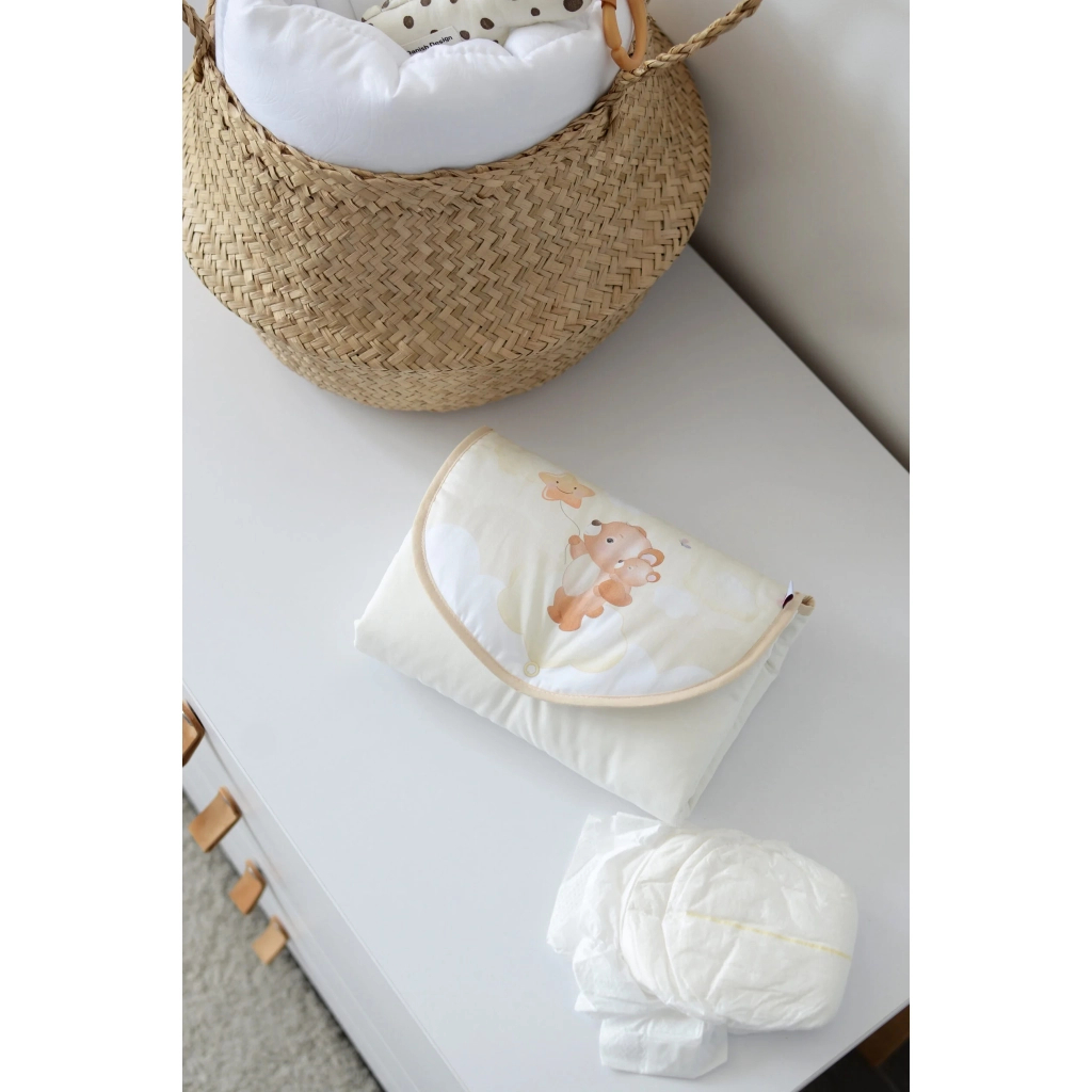 Пеленальний матрацик Верес дорожній Bear 57х60 см (427.10) - зображення 3