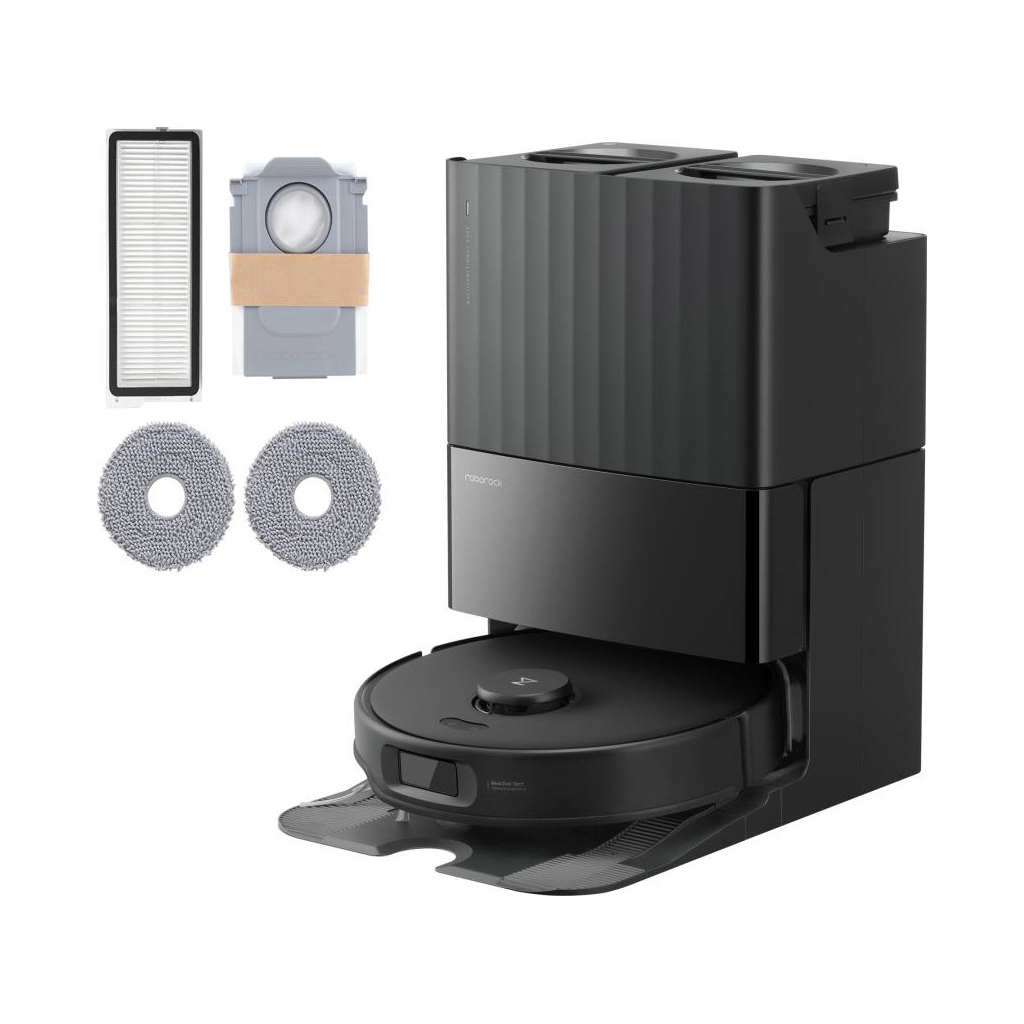 Пилосос Roborock Qrevo Edge 5V1 Black - зображення 7