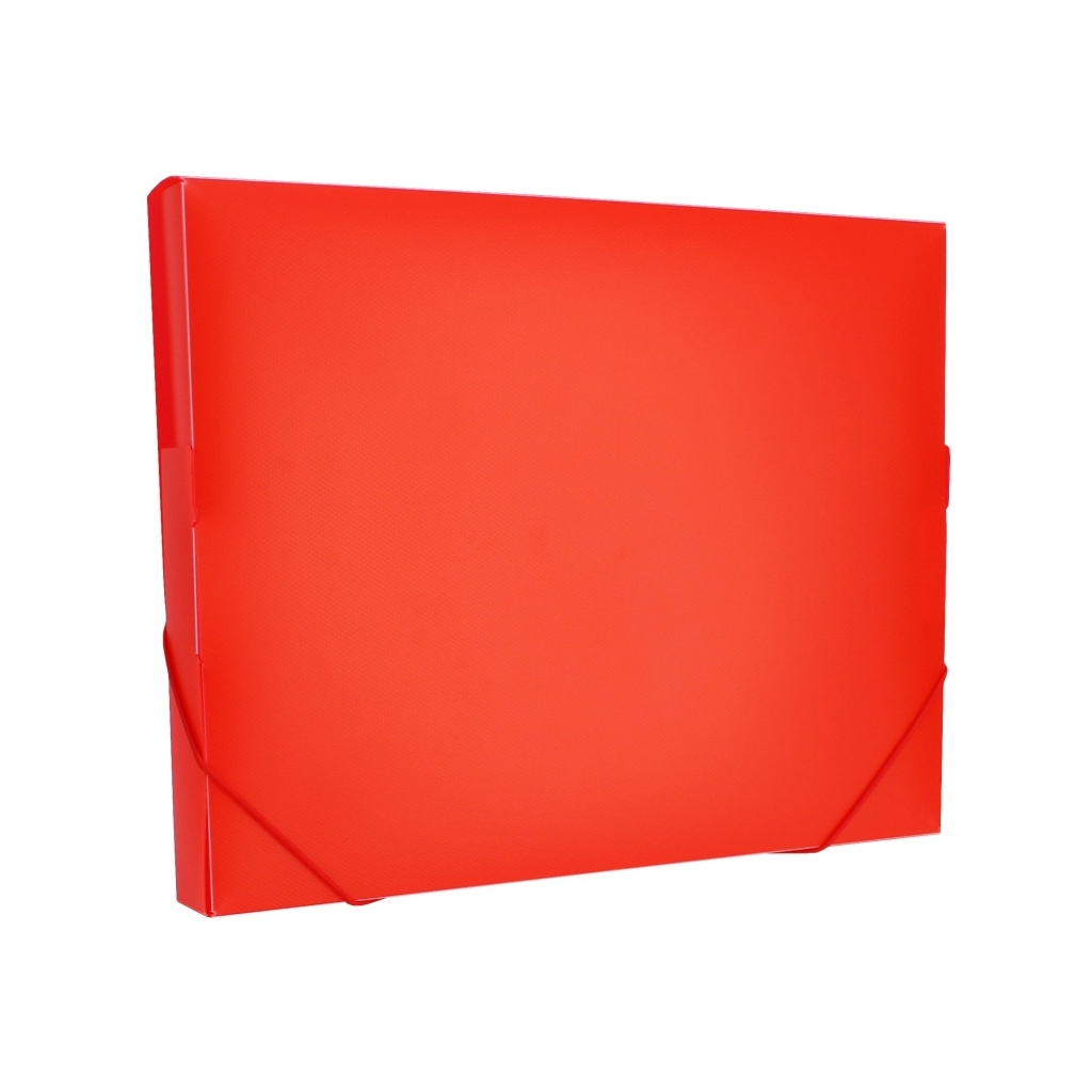 Папка на резинках Optima А4 30 мм, червона (O35616-03) - зображення 1