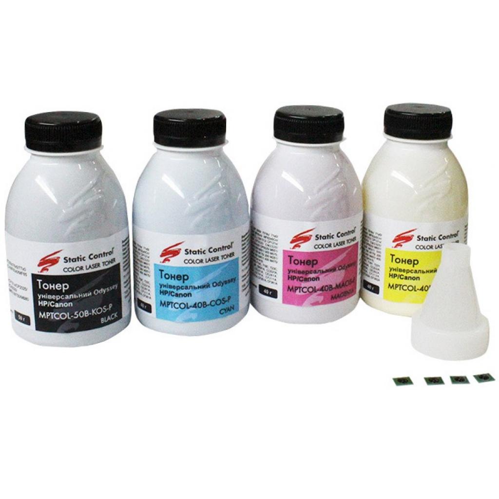 Тонер Static Control Canon 716, CMYK+CH (KIT-MPTCOL-U27) - зображення 1