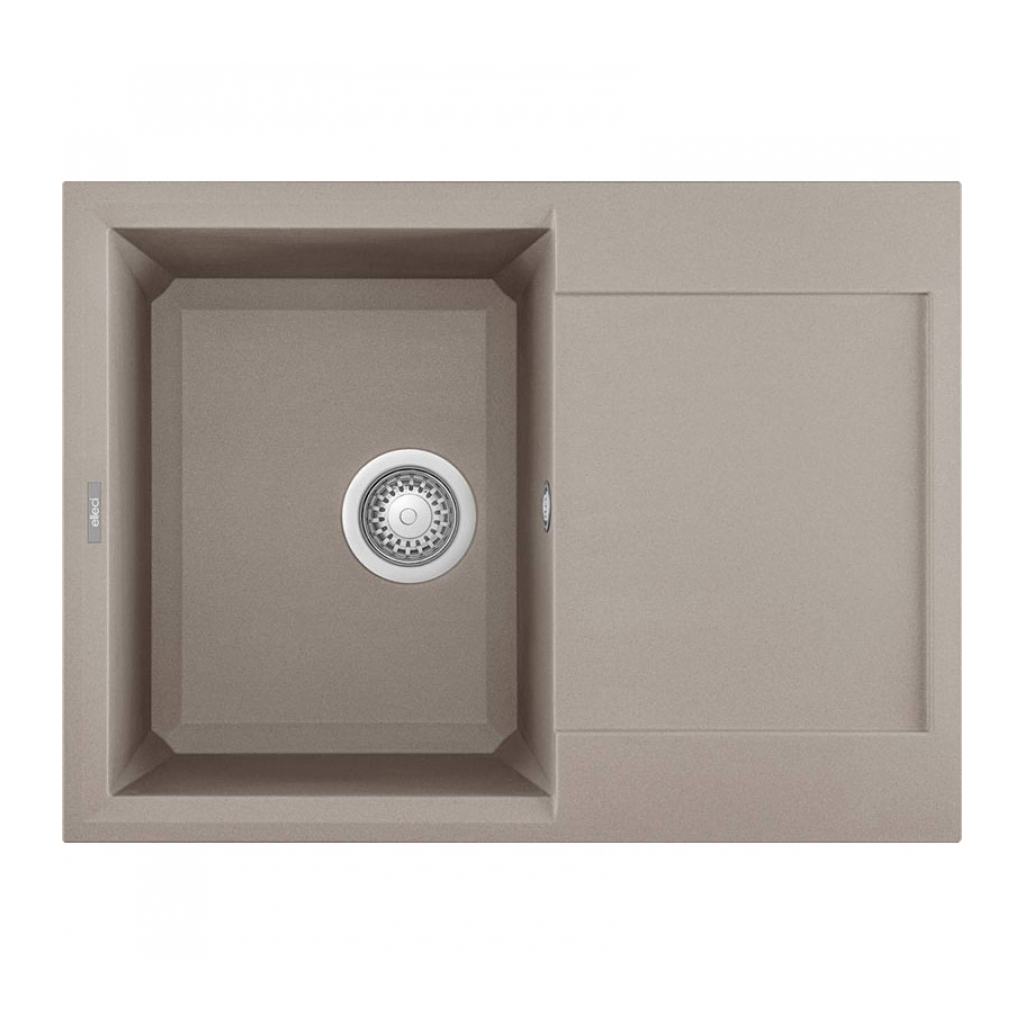 Мийка кухонна Elleci EASY 135 tortora 43 - зображення 1