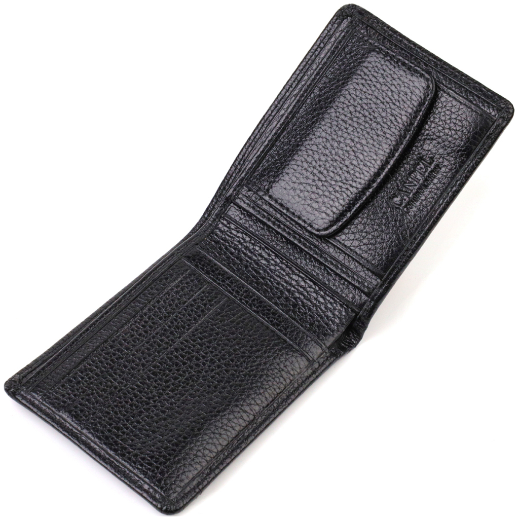 Гаманець Canpellini З натуральної шкіри Чорний (21875) - зображення 6