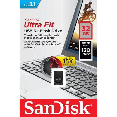 USB флеш накопичувач SanDisk 32GB Ultra Fit USB 3.1 (SDCZ430-032G-G46) - зображення 6