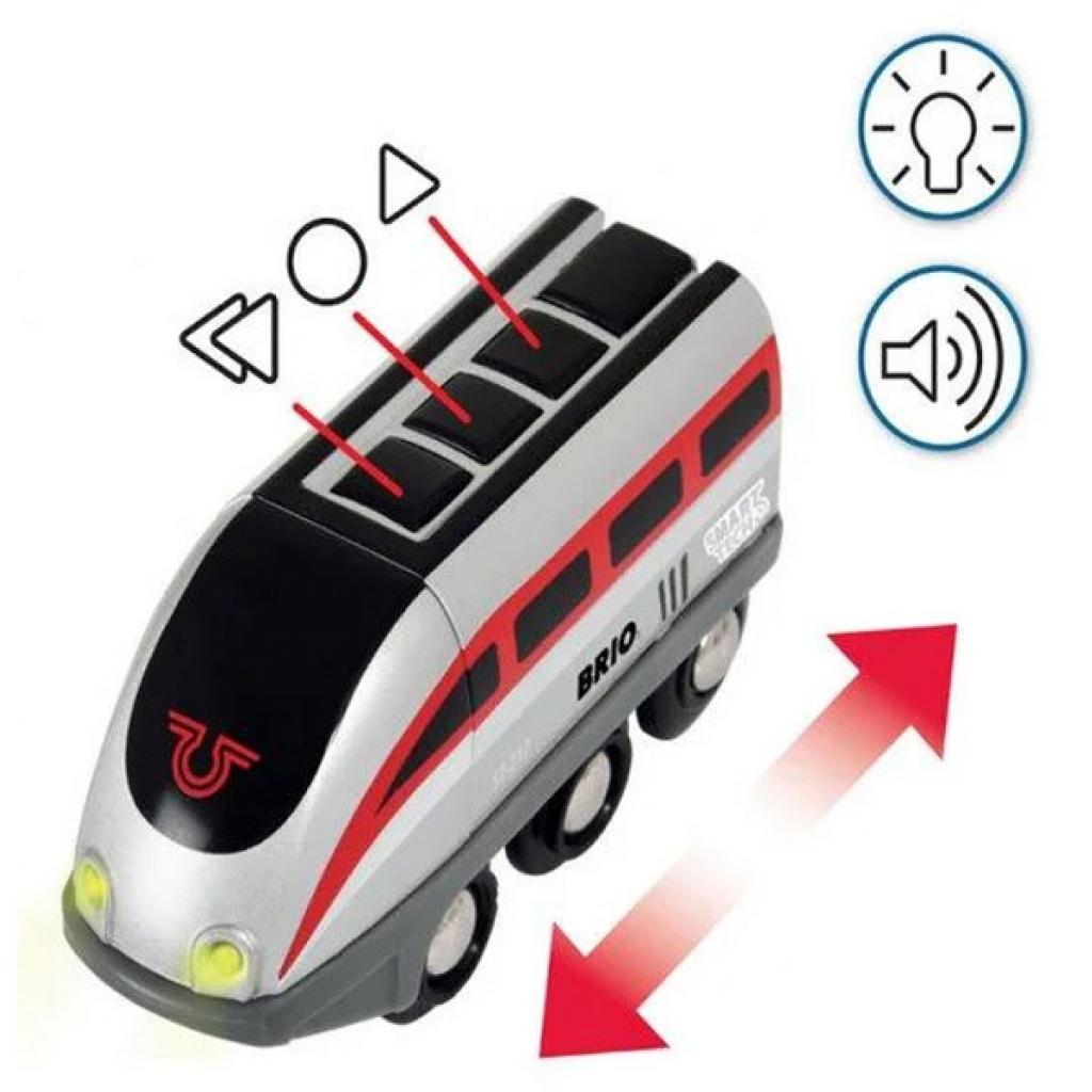Залізниця Brio World Smart Tech з потягом і керуючими тонелями (33873) - зображення 5