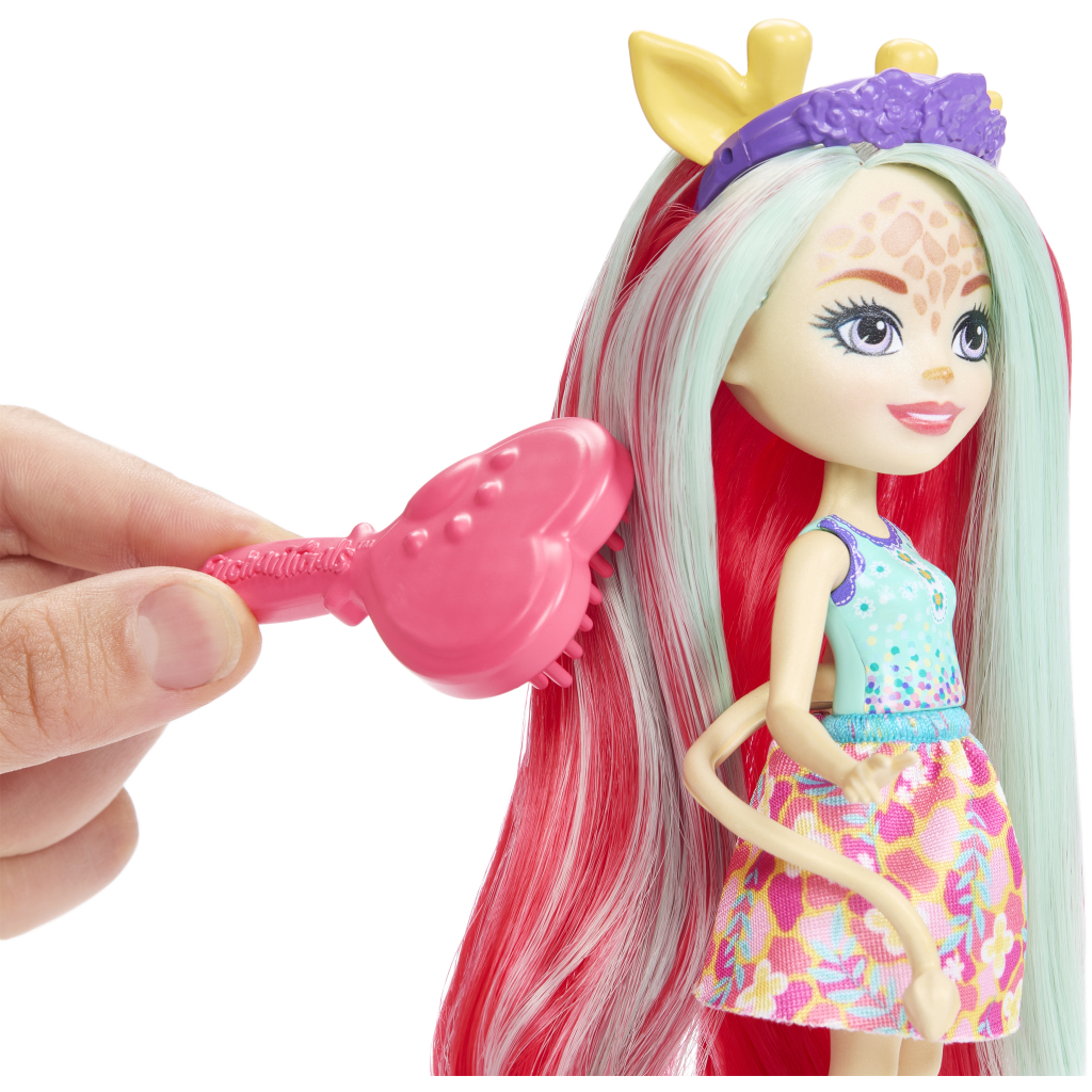 Лялька Enchantimals Гламурні зачіски Жирафа Джилліан (HNV29) - изображение 4