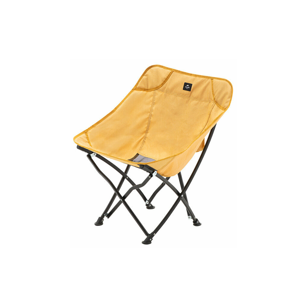 Крісло складане Naturehike YL04 NH18X004-Y 600D Oxford Steel Yellow (6927595775851) - зображення 1