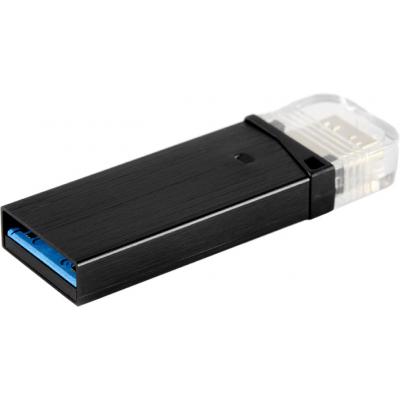 USB флеш накопичувач Goodram 64GB OTN3 Twin USB 3.0 microUSB (OTN3-0640K0R11) - зображення 3