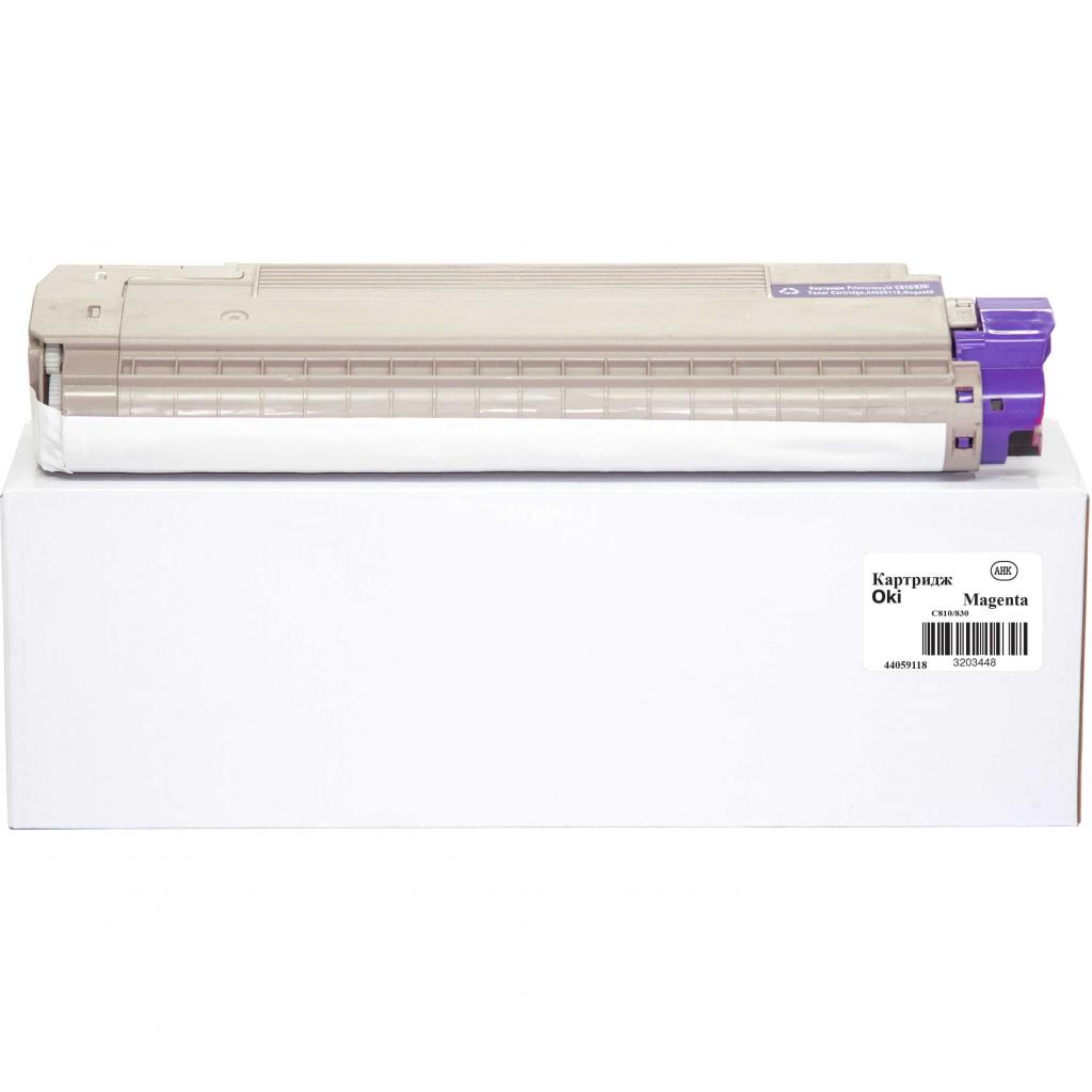 Картридж AHK OKI C810, 44059118/44059106 Magenta (3203448) - изображение 1