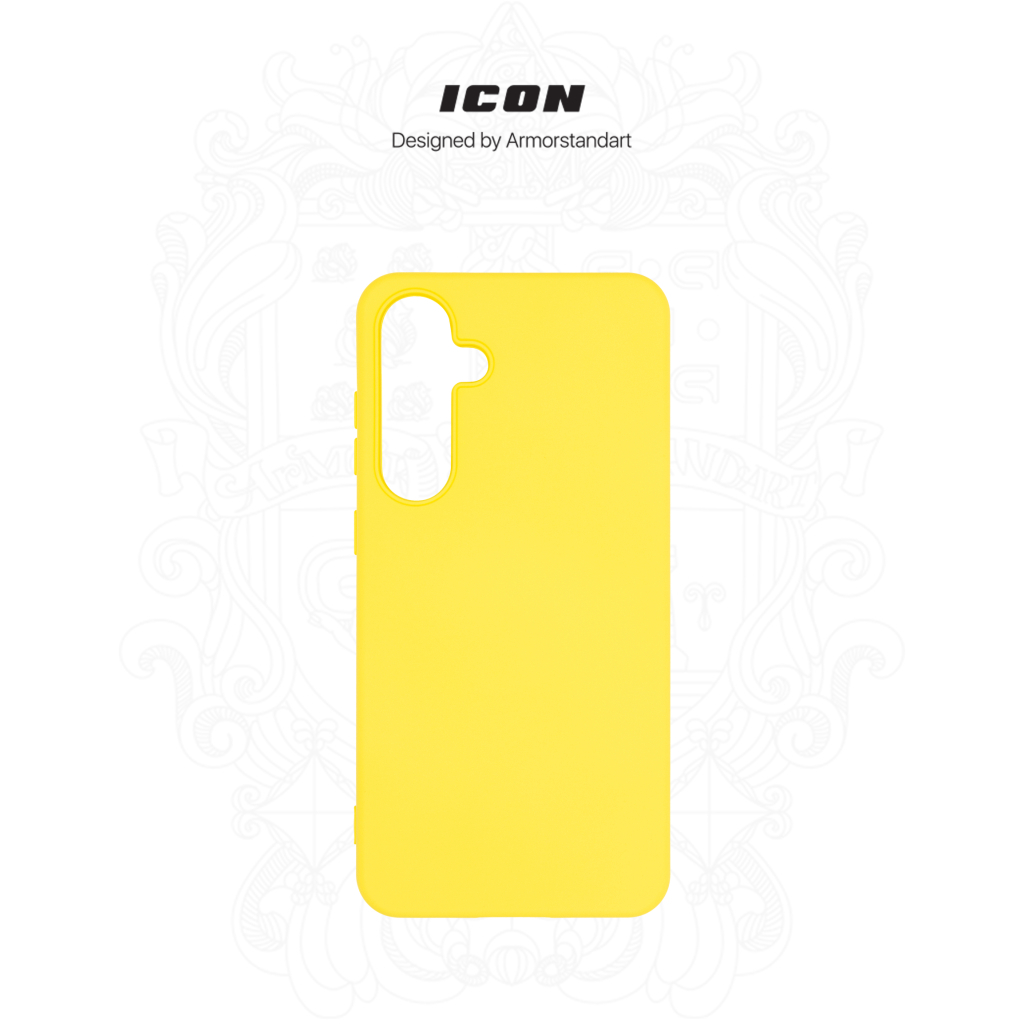 Чохол до мобільного телефона Armorstandart ICON Samsung S24 FE Yellow (ARM76937) - зображення 3