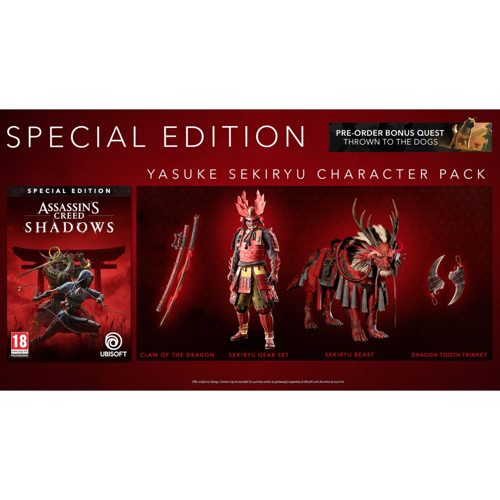 Гра Sony Assassin`s Creed Shadows Special Edition, BD диск (3307216292951) - зображення 9