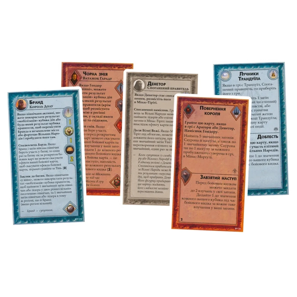 Настільна гра Geekach Games Війна Персня. Королі Середзем’я (War of the Ring: Kings of Middle-earth) (укр.) (GKCH138km) - зображення 2