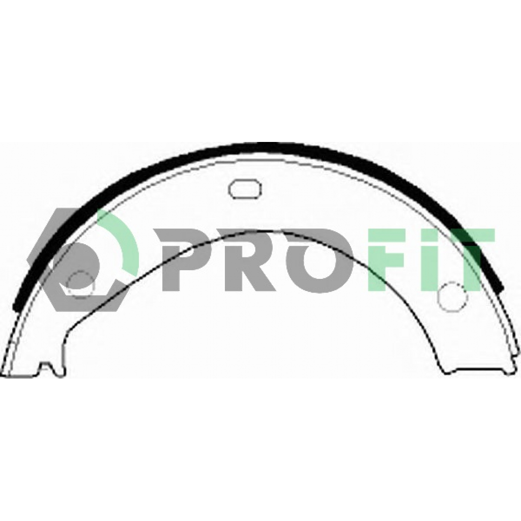 Гальмівні колодки Profit 5001-0272 - зображення 1