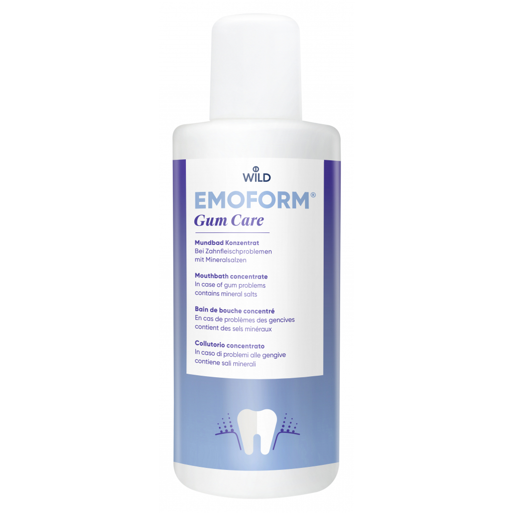 Ополіскувач для порожнини рота Dr. Wild Emoform Gum Care 400 мл (7611841702201) - зображення 1