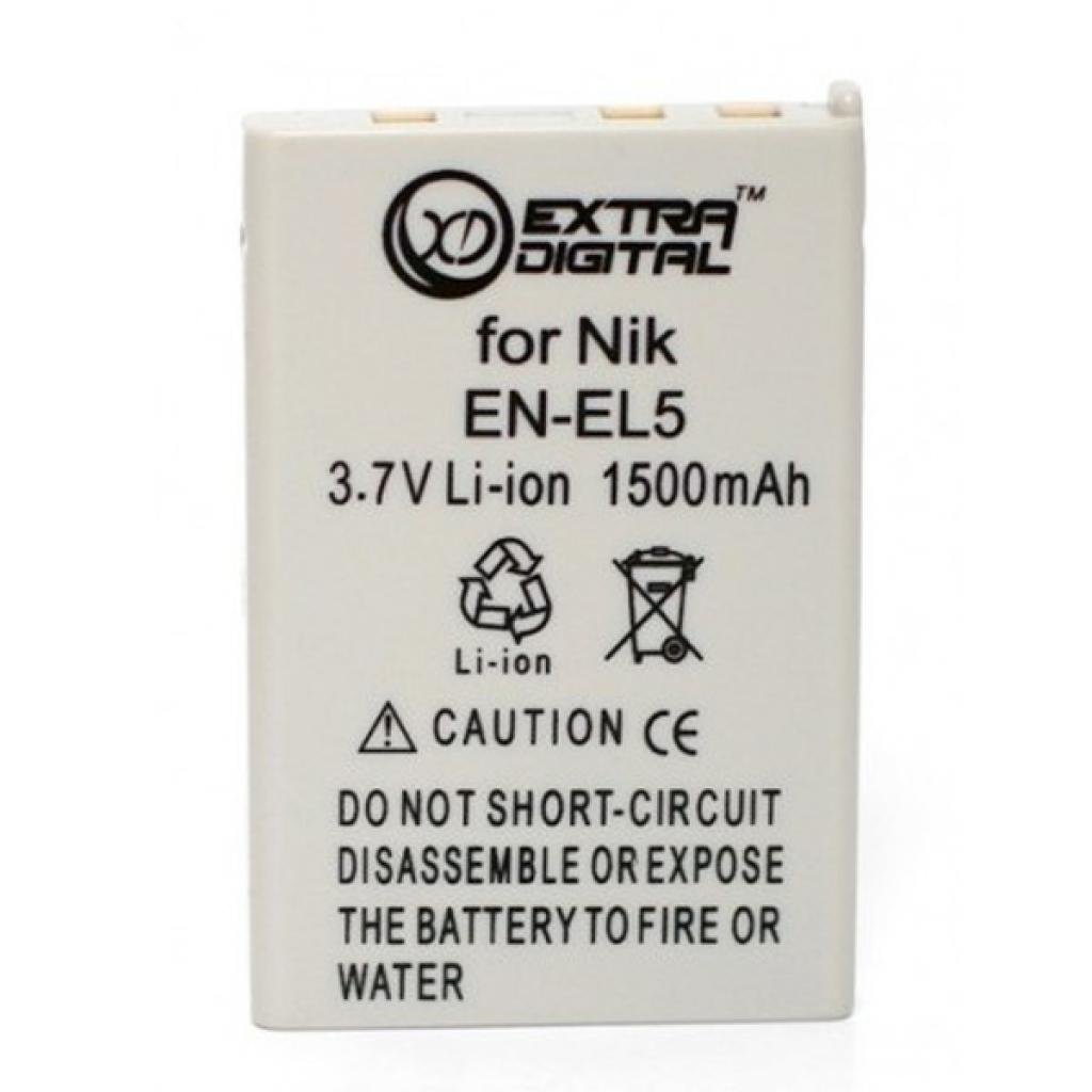 Акумулятор до фото/відео Extradigital Nikon EN-EL5 (BDN2533) - зображення 1