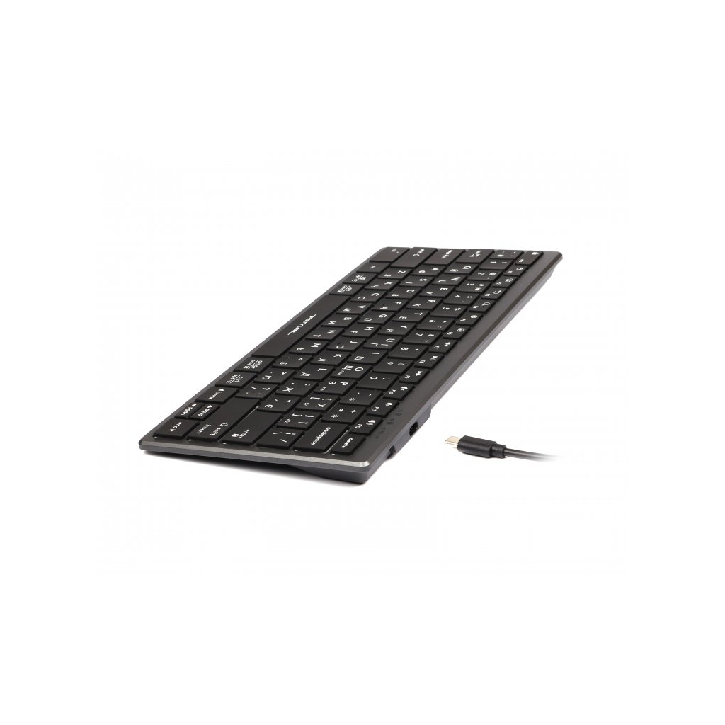 Клавіатура A4Tech FX61 USB Grey - зображення 6