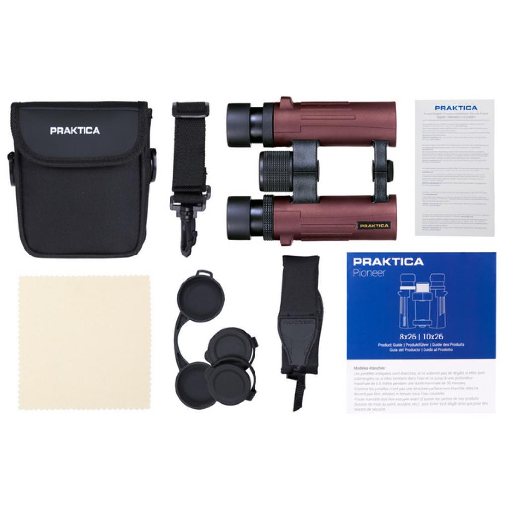 Бінокль Praktica Pioneer 10x26 WP Red (927327) - зображення 4