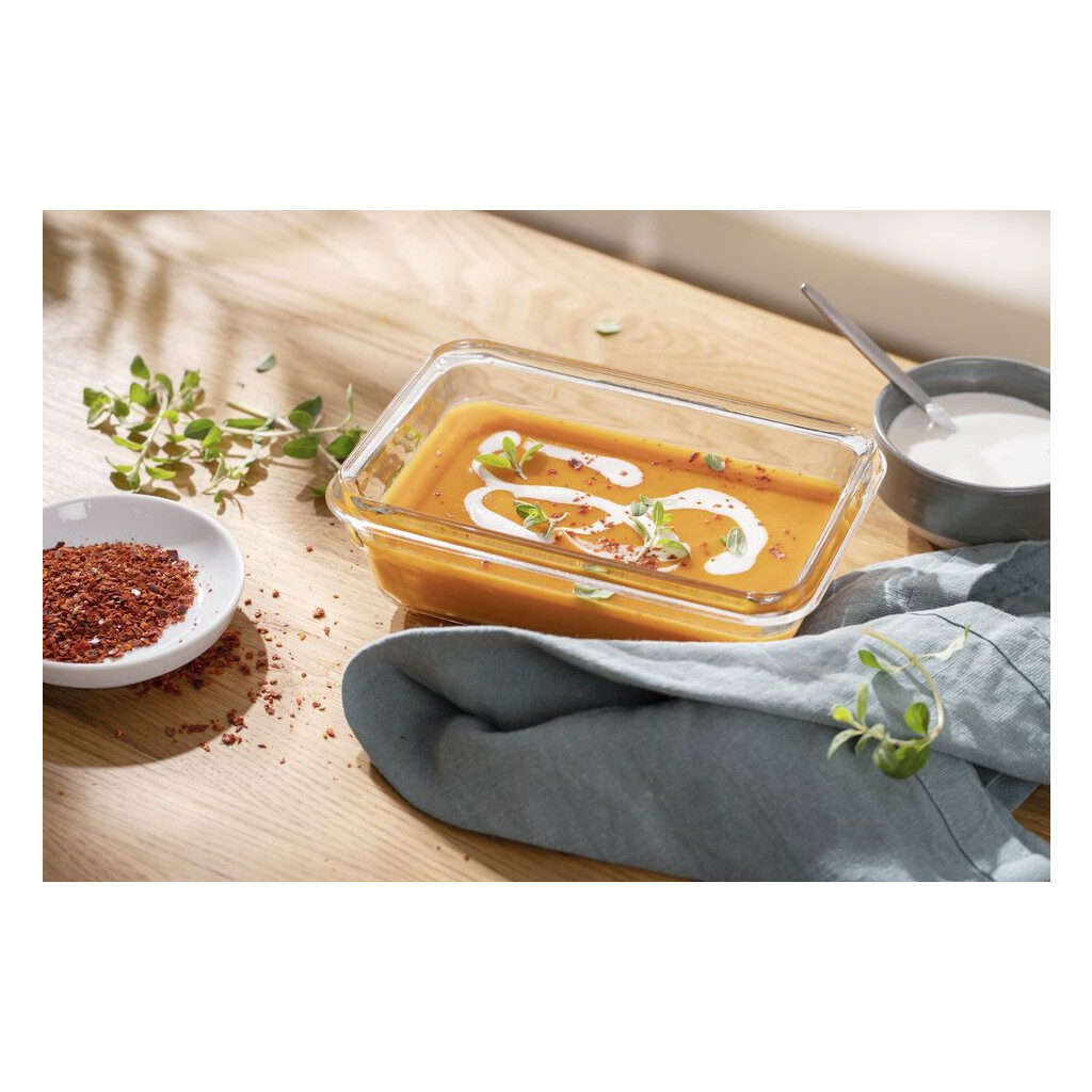 Харчовий контейнер Tefal Masterseal Glass7 Red 0.7 л (N1040610) - зображення 5