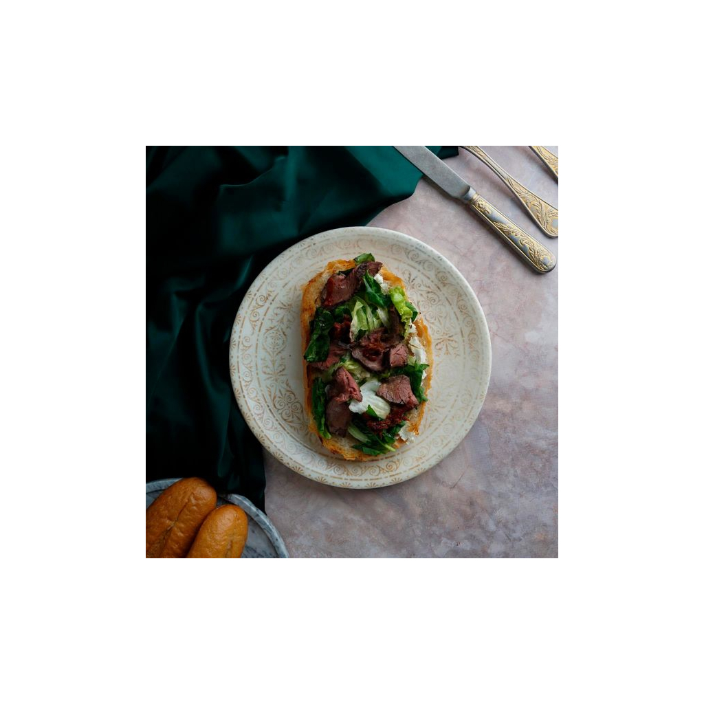 Тарілка By Bone серія "Antico" кругла 25 см (AN-ZT-25-DZ) - зображення 4