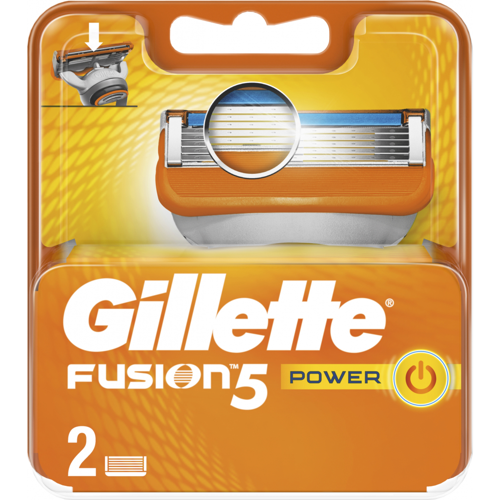 Змінні касети Gillette Fusion Power 2 шт (7702018877560) - изображение 2