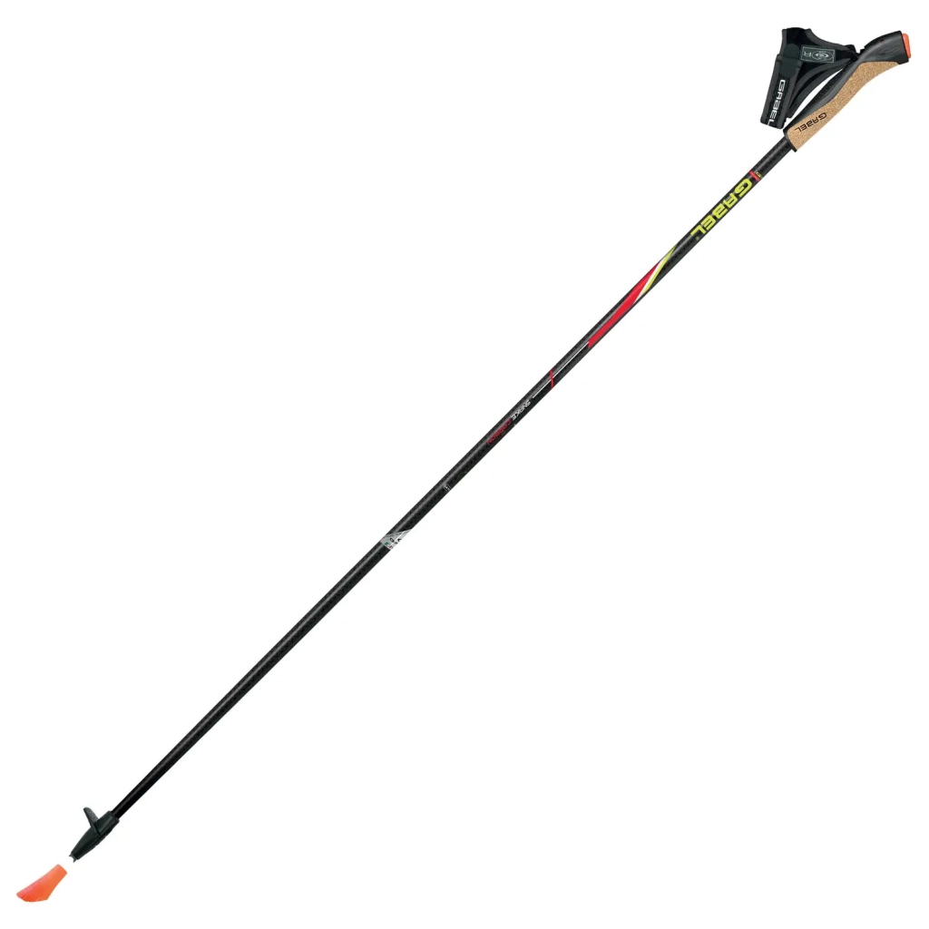 Палиці для скандинавської ходи Gabel FX-75 Snake Carbon 115 Dual Spike (7008351011150) - зображення 2