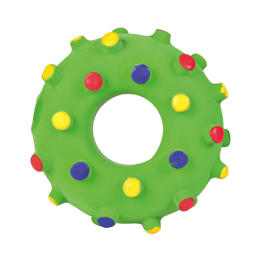 Іграшка для собак Trixie Кільце латексне 8 см (4011905356129) - зображення 1
