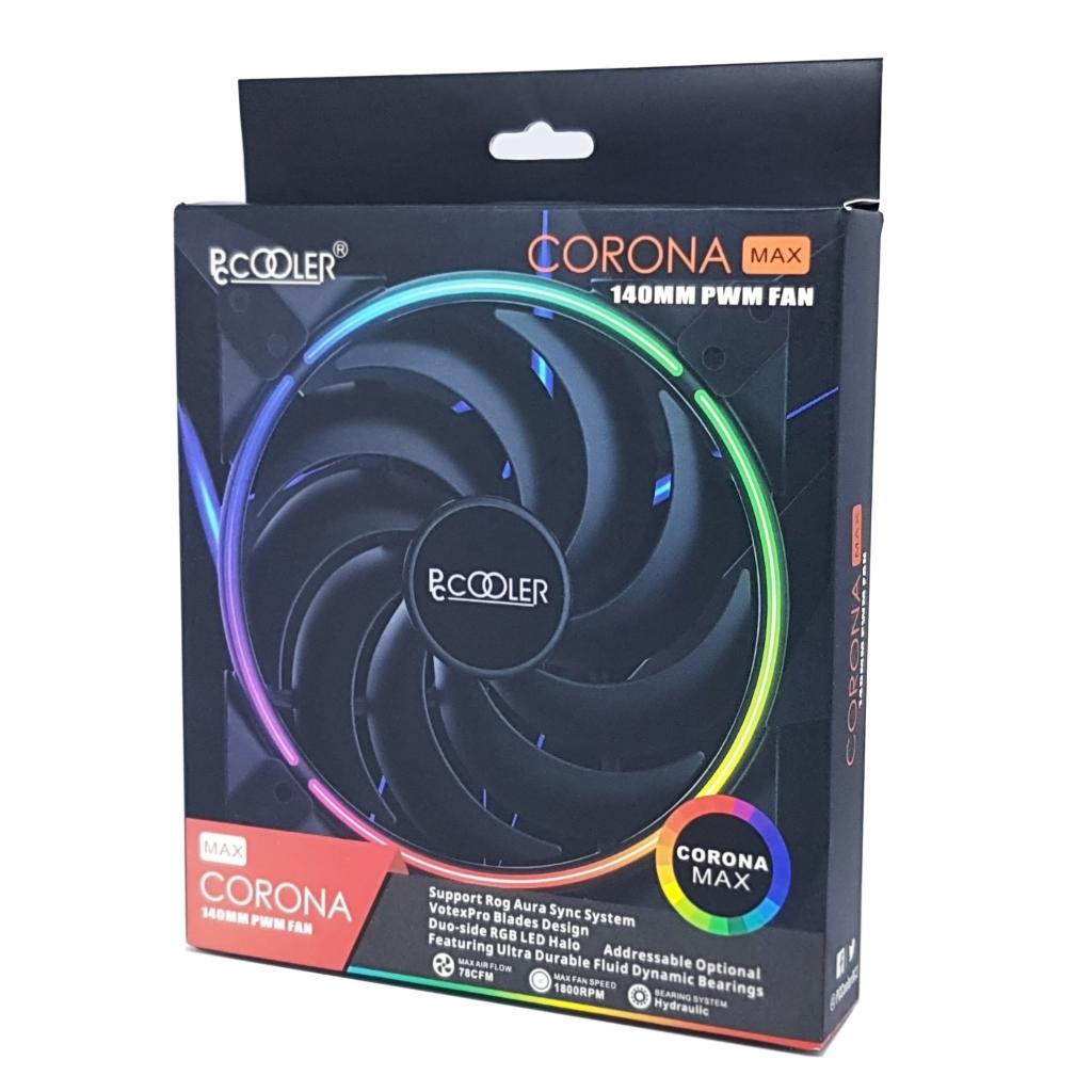 Кулер до корпусу PcCooler CORONA MAX 140 FRGB - зображення 7