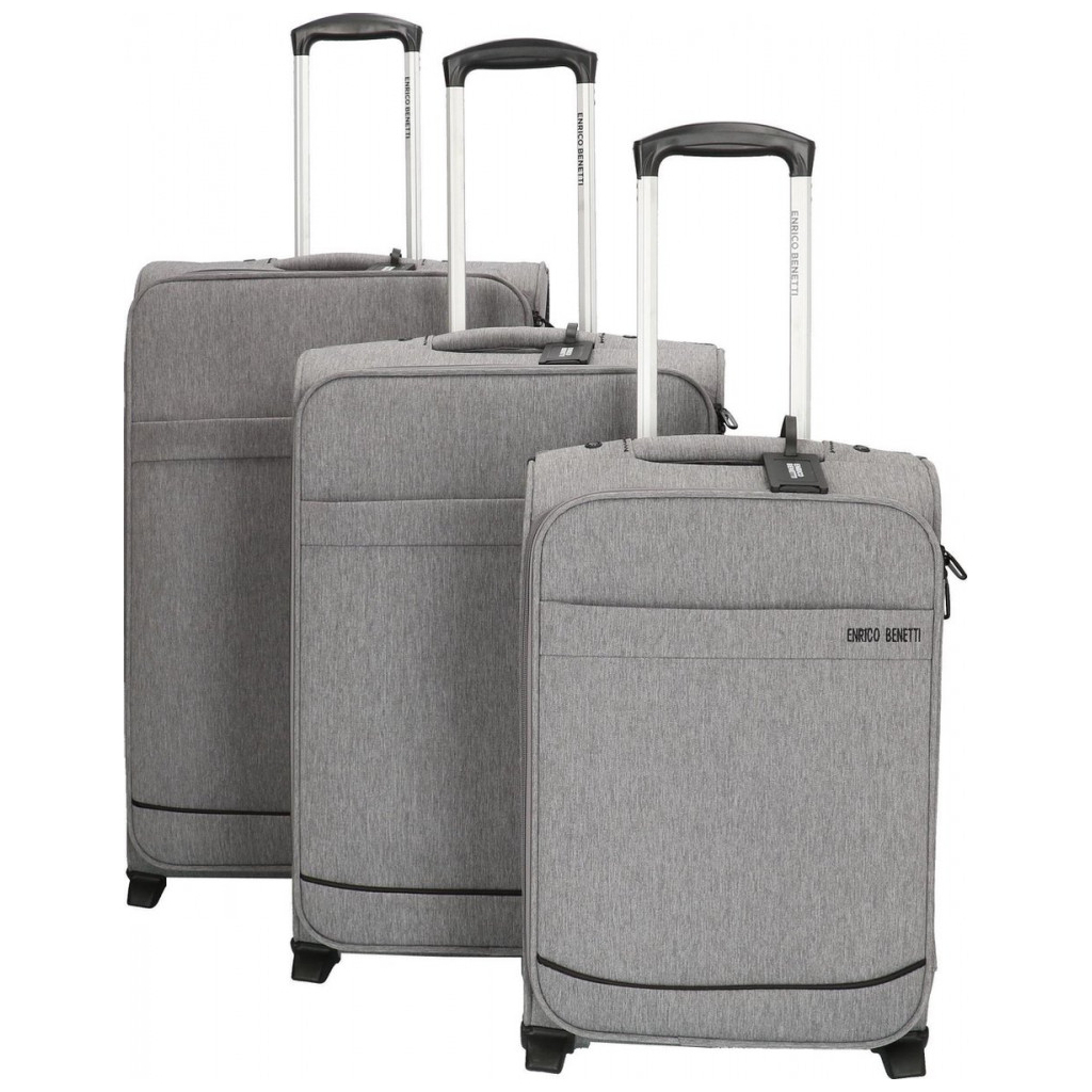 Валіза Enrico Benetti Dallas Light Grey L (Eb39042 026-70) - зображення 2