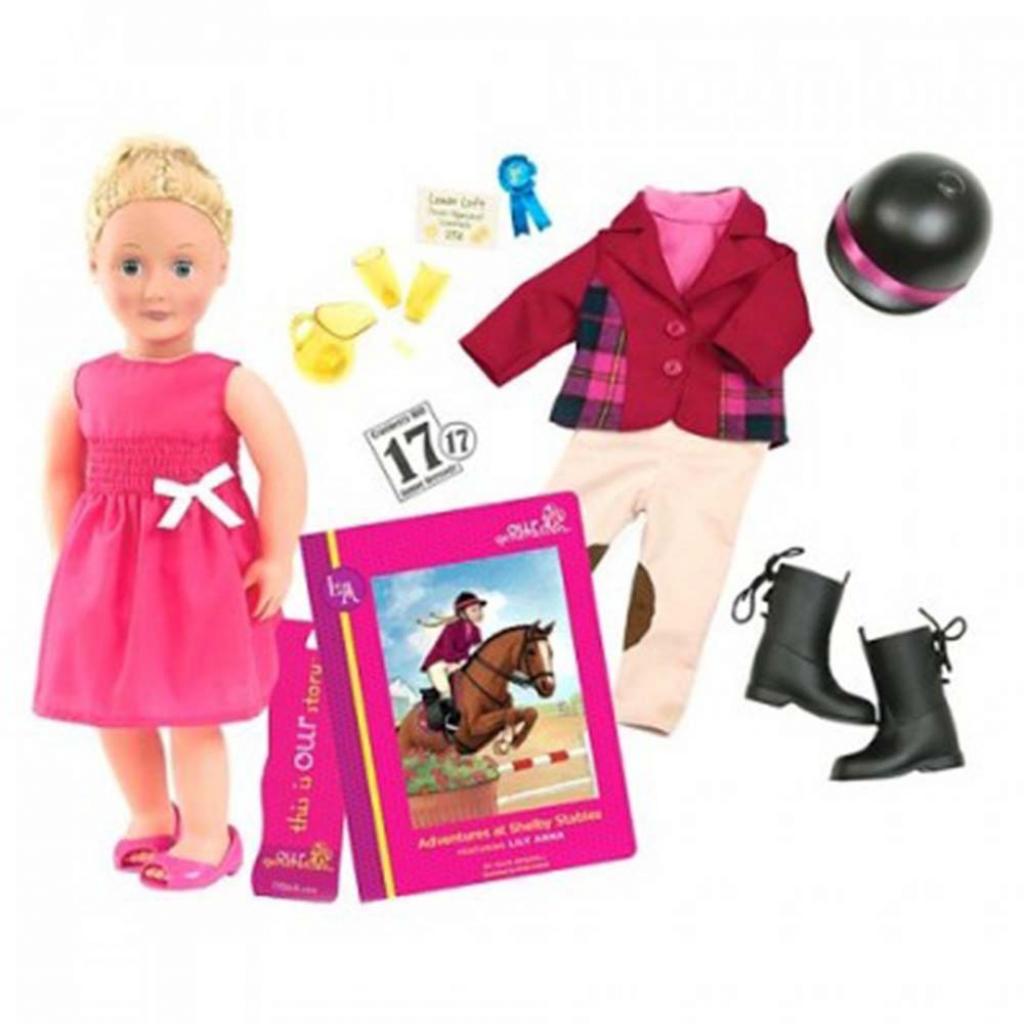 Лялька Our Generation DELUXE Лілія Анна 46 см (BD31009ATZ) - зображення 4