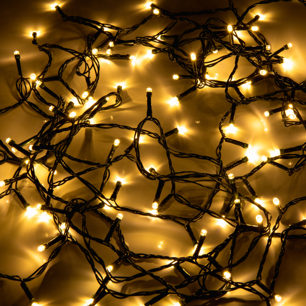 Гірлянда YES! Fun Нитка 120 LED Тепло-біла 8.4 м 8 режимів Мерехтіння (974832) - зображення 4