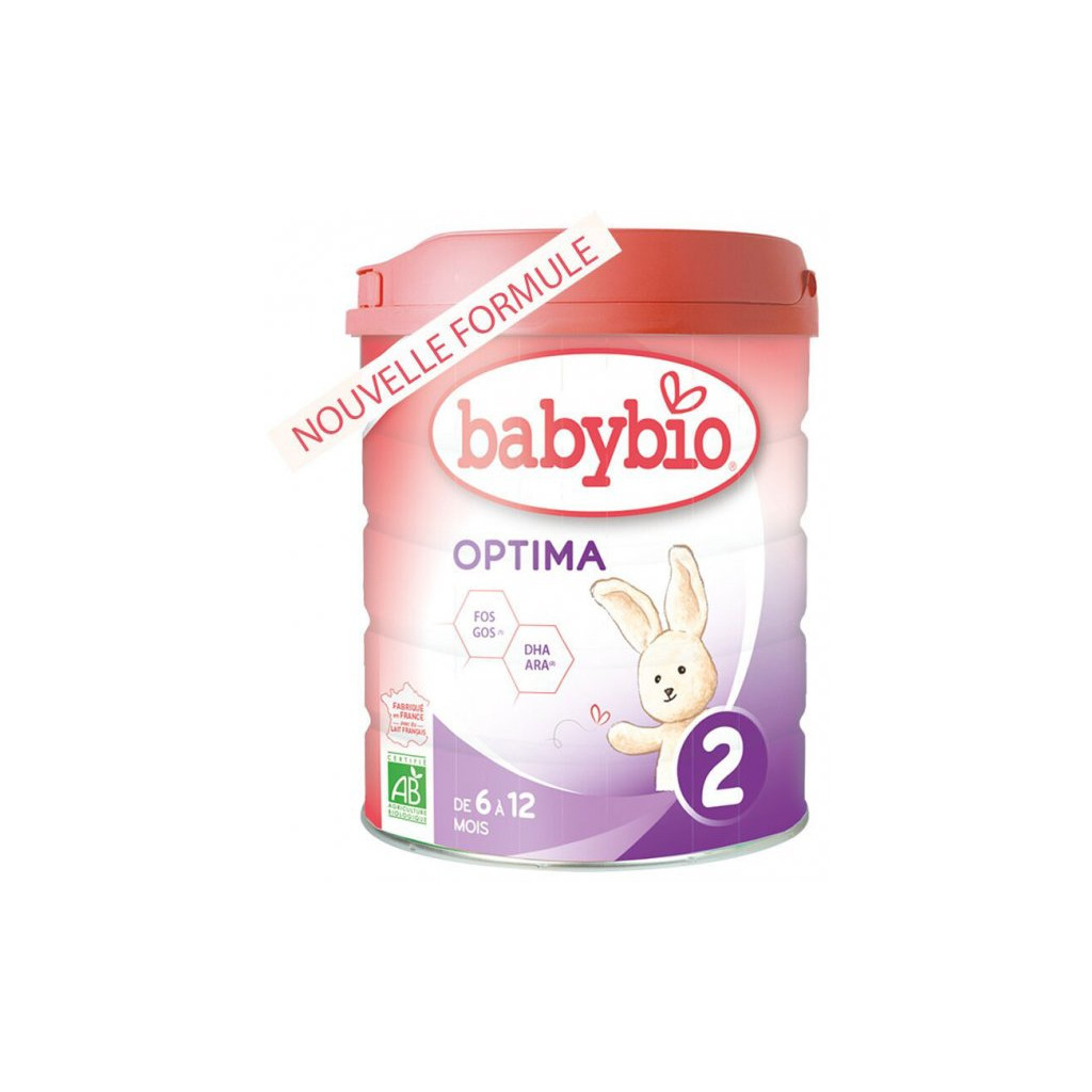 Дитяча суміш BabyBio 2 Optima молочна від 6 до 12 міс 800 г (3288131580326) - зображення 1