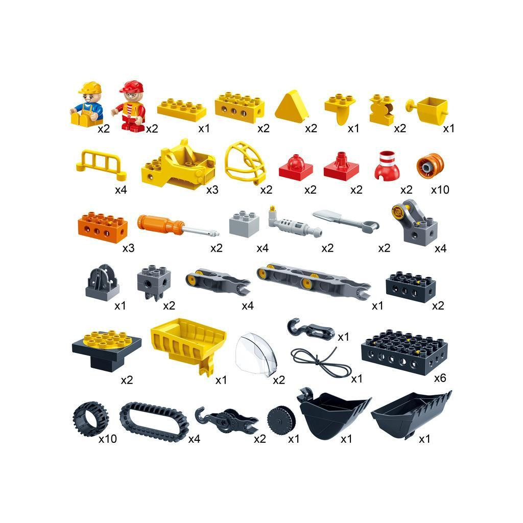 Конструктор ХОКО Цеглини 97 шт (ХК-97) - зображення 3