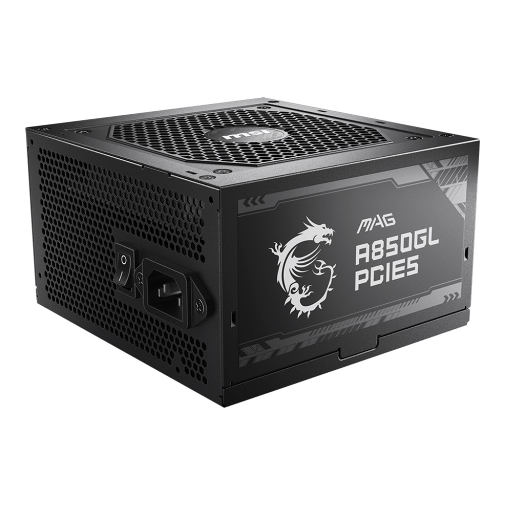 Блок живлення MSI 850W (MAG A850GL PCIE5) - зображення 1