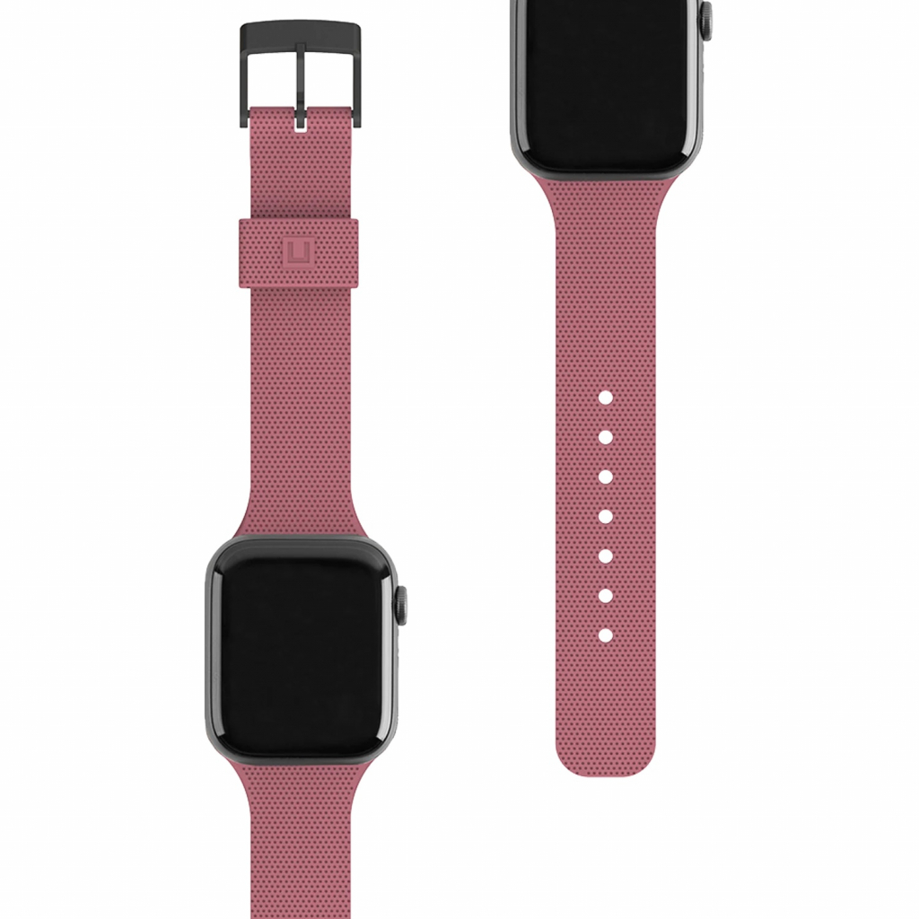 Ремінець до смарт-годинника UAG [U] для Apple Watch 44/42 Dot Silicone, Dusty Rose (19249K314848) - зображення 1