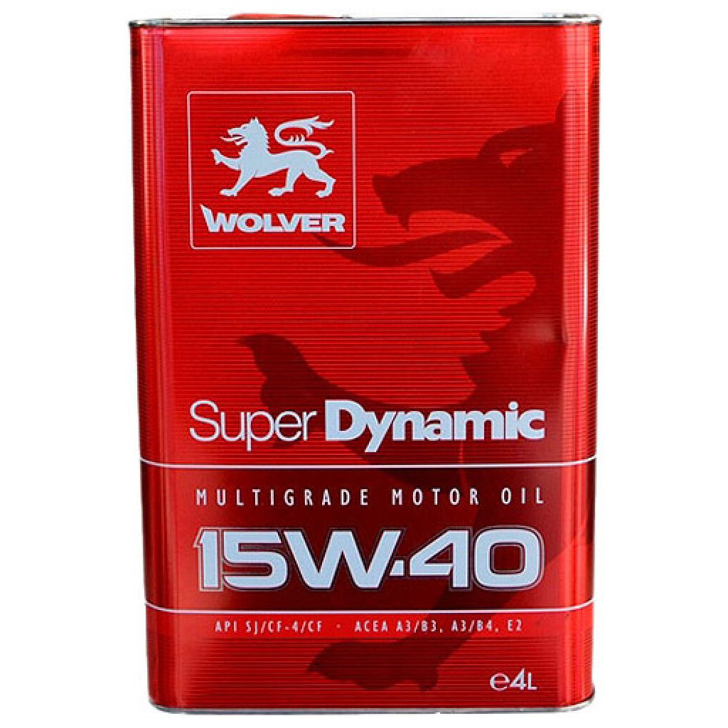 Моторна олива Wolver Super Dinamic 15W-40 4л (4260360941153) - зображення 1