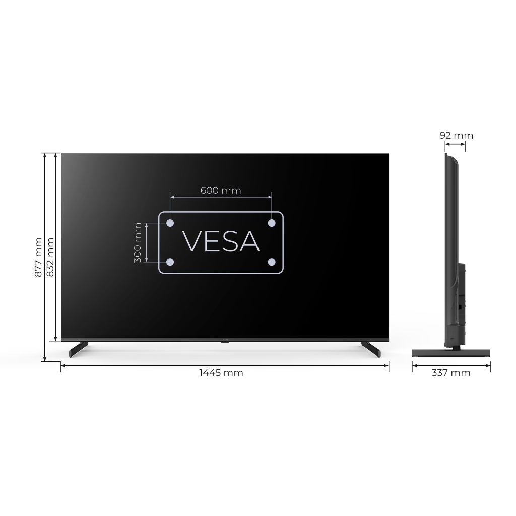 Телевізор Kivi 65U710QB - зображення 6