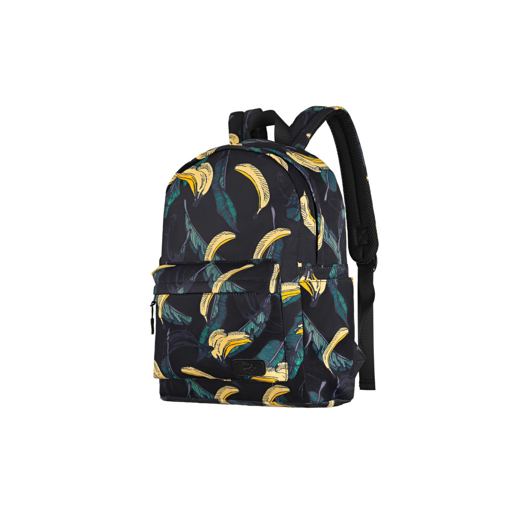 Рюкзак для ноутбука 2E 13" TeensPack Bananas, black (2E-BPT6114BB) - зображення 1