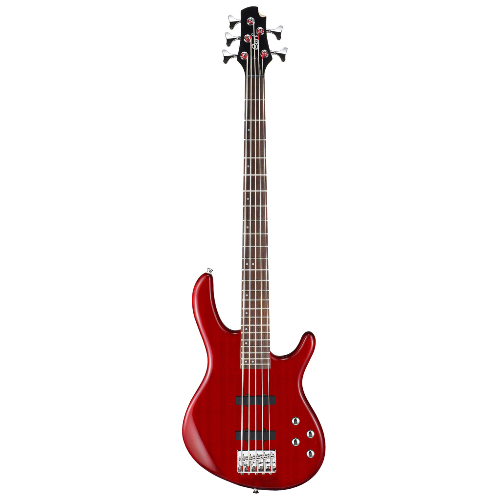 Бас-гітара Cort Action V Plus Trans Red (Action Bass V Plus TR) - зображення 1