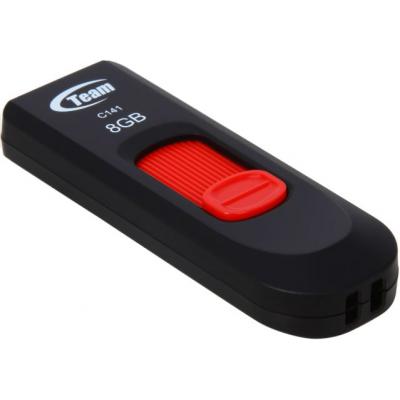 USB флеш накопичувач Team 8GB C141 Red USB 2.0 (TC1418GR01) - зображення 2
