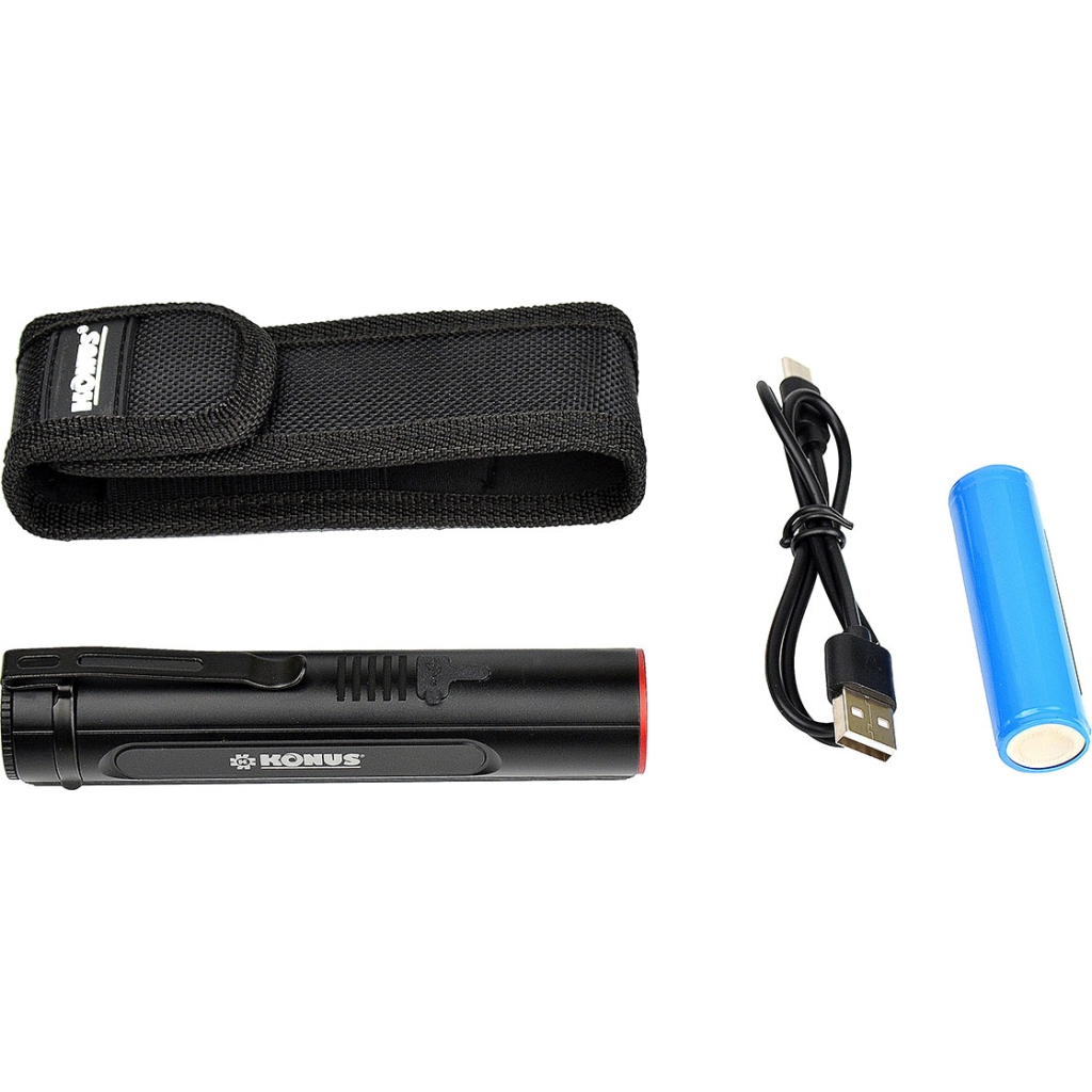 Ліхтар Konus Konuslight-2K (1000/2000 Lm) USB Rechargeable (3930) - зображення 6
