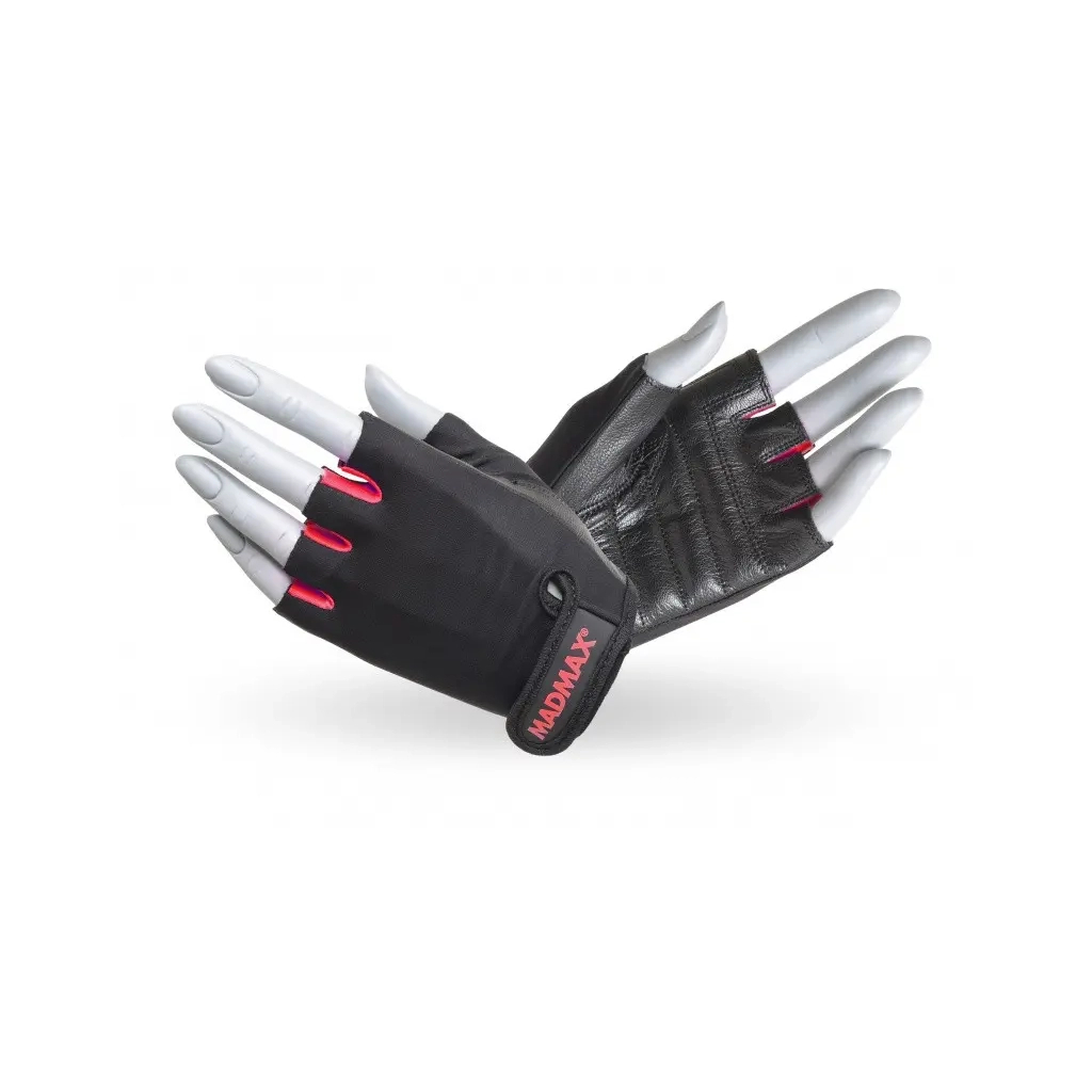 Рукавички для фітнесу MadMax MFG-251 Rainbow Rubine Red M (MFG-251-RED_M) - зображення 1