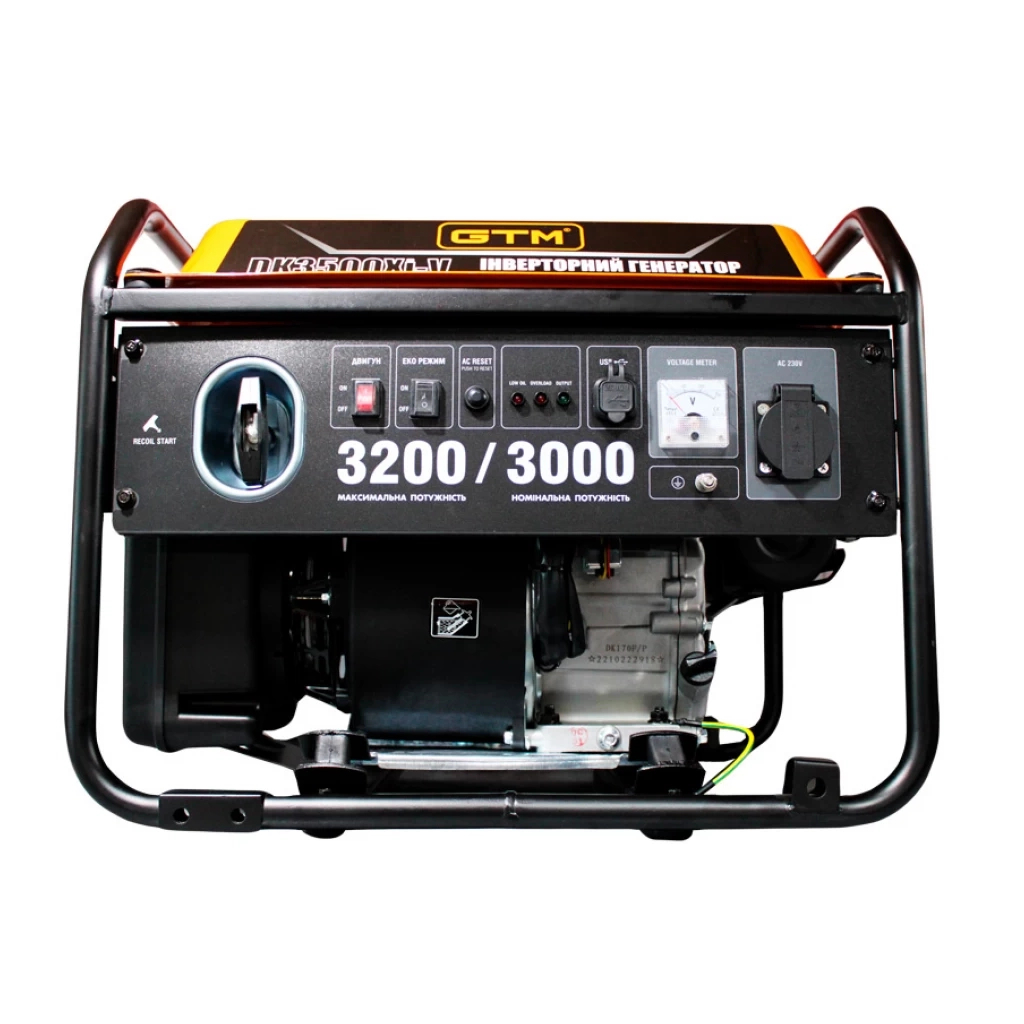 Генератор GTM інверторний DK3500Xi-V, 3,0kW (DK3500Xi-V) - зображення 3