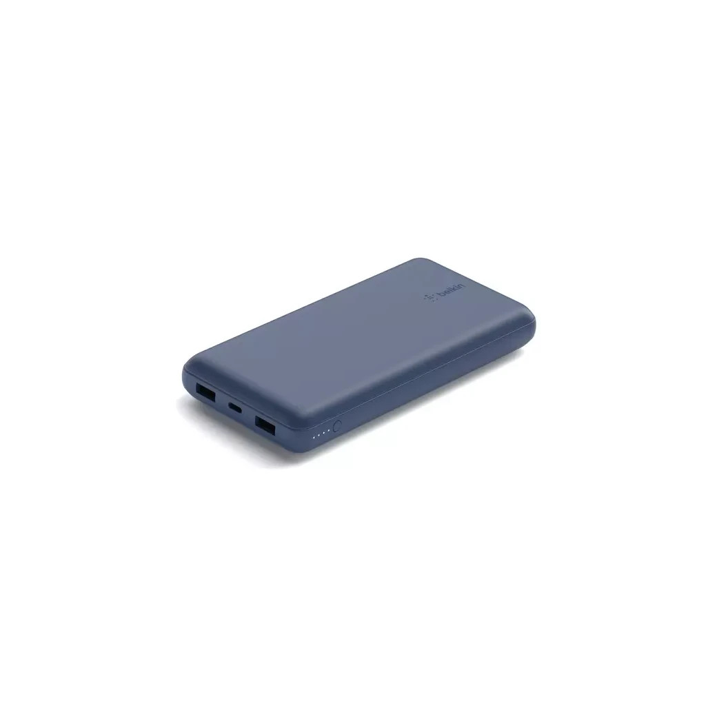 Батарея універсальна Belkin 20000mAh, USB-C, USB-C, 2*USB-A, 3A, Blue (BPB012BTBL) - зображення 5