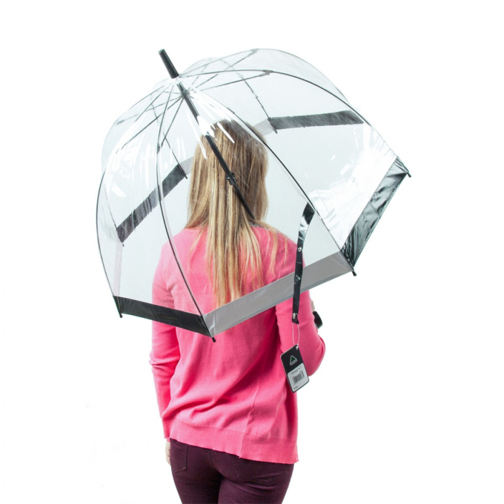 Парасоля Fulton Birdcage-1 L041 Black White (L041-015865) - зображення 3