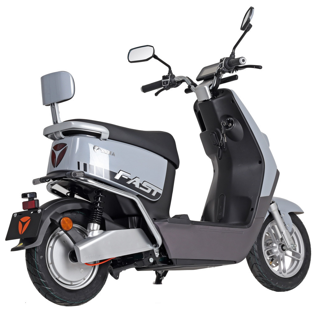 Електроскутер Yadea E3 2.0 (silver) - зображення 5