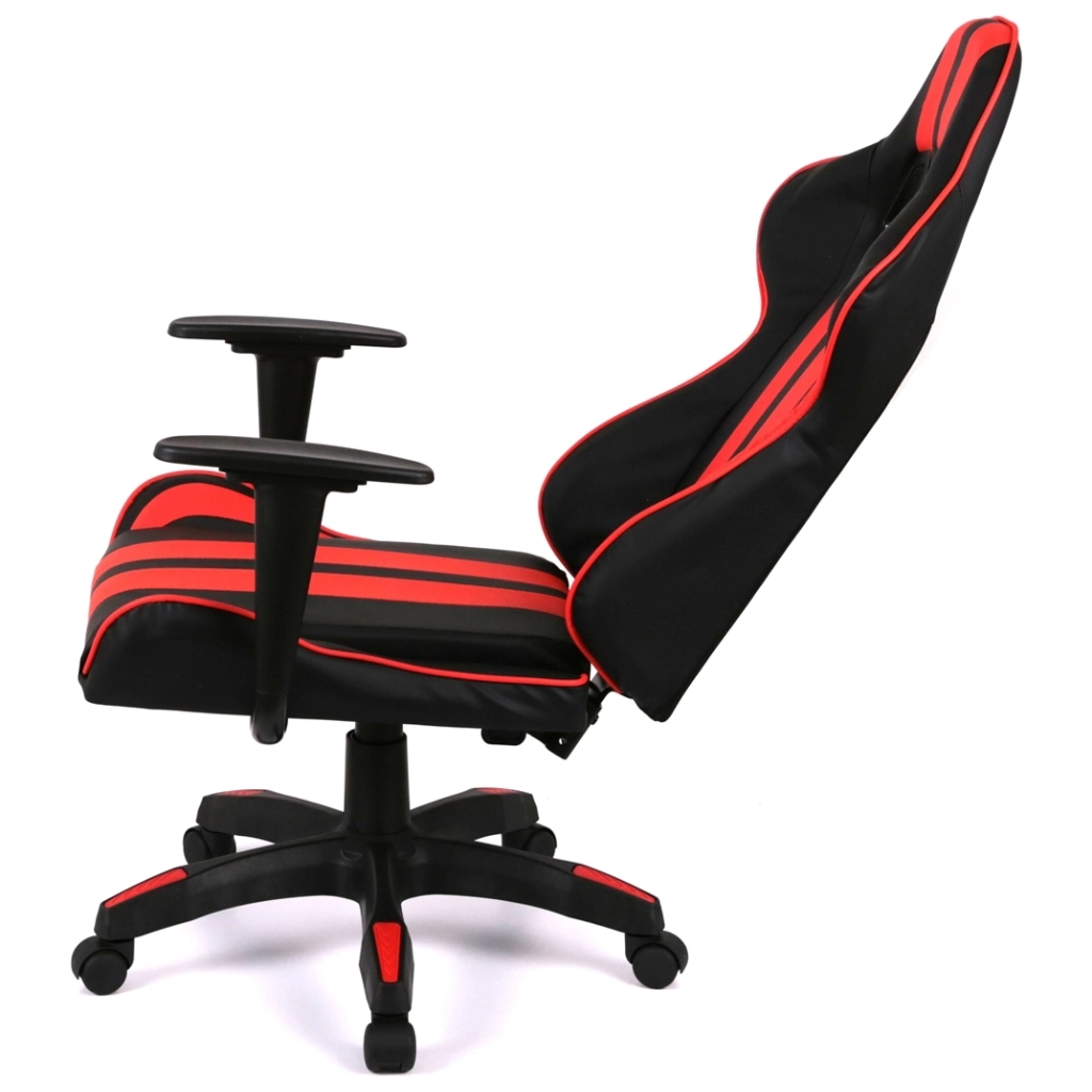 Крісло ігрове Аклас Стрік Light ANF Червоний (PU-чорний/червоний) (00160344) - зображення 6