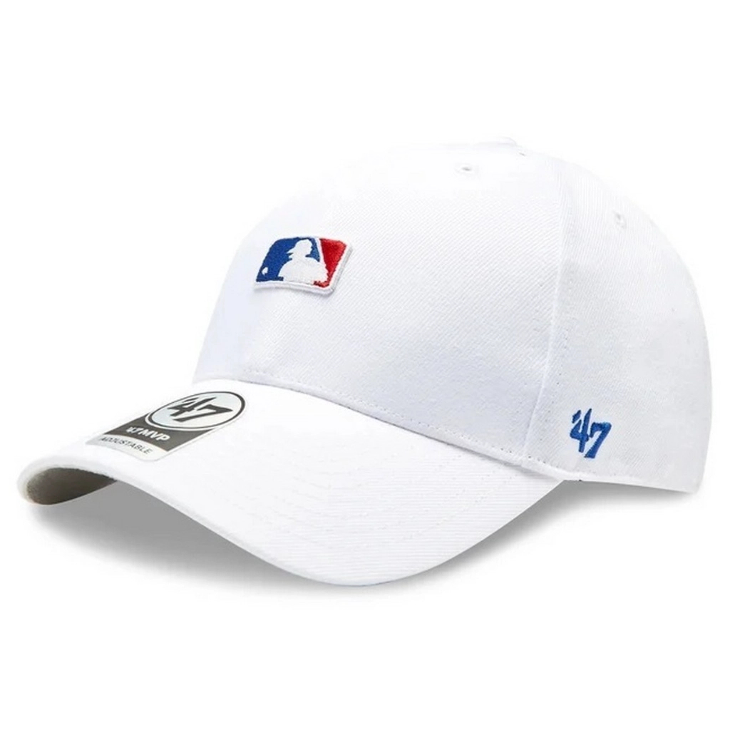 Кепка 47 Brand Batter Man Logo Base Runner Mlb-Brmps01Wbp-Wh Біла (196895642170) - зображення 1